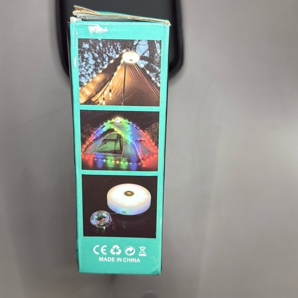 Camping Light String Light with Blue and White LEDs - Picture 3 of 3